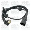Sensor, Raddrehzahl Hinterachse links Hinterachse rechts MEAT & DORIA 90095