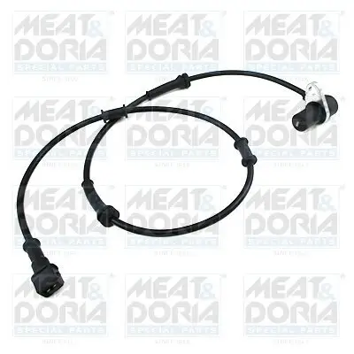 Sensor, Raddrehzahl Vorderachse rechts MEAT & DORIA 901009 Bild Sensor, Raddrehzahl Vorderachse rechts MEAT & DORIA 901009