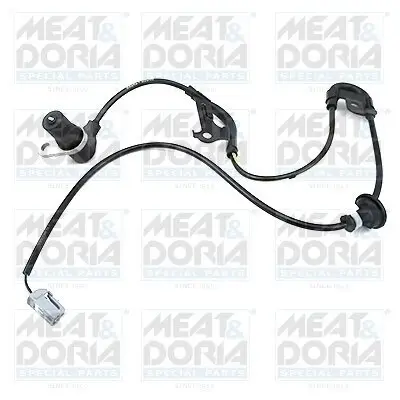 Sensor, Raddrehzahl Hinterachse rechts MEAT & DORIA 901013 Bild Sensor, Raddrehzahl Hinterachse rechts MEAT & DORIA 901013