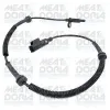 Sensor, Raddrehzahl Hinterachse rechts Hinterachse links MEAT & DORIA 901030