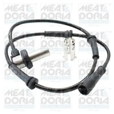 Sensor, Raddrehzahl Hinterachse rechts Hinterachse links MEAT & DORIA 901032