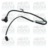 Sensor, Raddrehzahl Vorderachse links MEAT & DORIA 901033