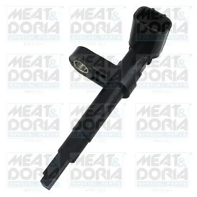 Sensor, Raddrehzahl Hinterachse links MEAT & DORIA 901043