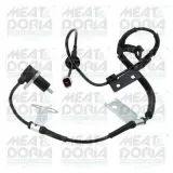 Sensor, Raddrehzahl MEAT & DORIA 901053