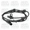 Sensor, Raddrehzahl Vorderachse rechts Vorderachse links MEAT & DORIA 90106