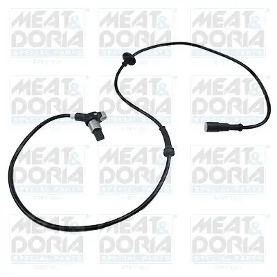 Sensor, Raddrehzahl Hinterachse rechts Hinterachse links MEAT & DORIA 901077