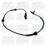 Sensor, Raddrehzahl MEAT & DORIA 90107E