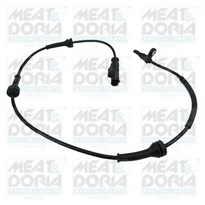 Sensor, Raddrehzahl Hinterachse rechts Hinterachse links MEAT & DORIA 90107E Bild Sensor, Raddrehzahl Hinterachse rechts Hinterachse links MEAT & DORIA 90107E