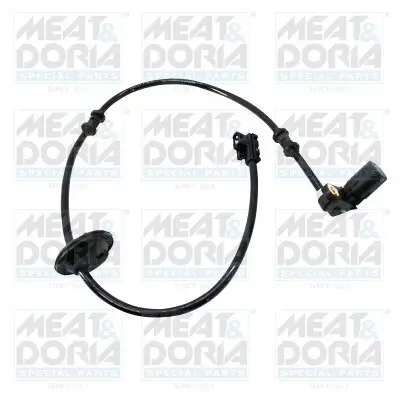 Sensor, Raddrehzahl Hinterachse links MEAT & DORIA 901080