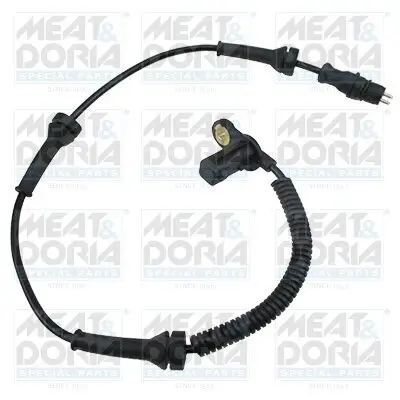 Sensor, Raddrehzahl Vorderachse rechts Vorderachse links MEAT & DORIA 901084 Bild Sensor, Raddrehzahl Vorderachse rechts Vorderachse links MEAT & DORIA 901084