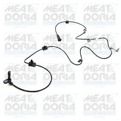 Sensor, Raddrehzahl MEAT & DORIA 901090