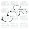 Sensor, Raddrehzahl Hinterachse rechts MEAT & DORIA 901090
