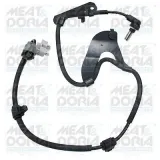 Sensor, Raddrehzahl Vorderachse links MEAT & DORIA 901094
