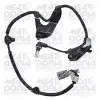 Sensor, Raddrehzahl Vorderachse rechts MEAT & DORIA 901095