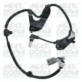 Sensor, Raddrehzahl Vorderachse rechts MEAT & DORIA 901095