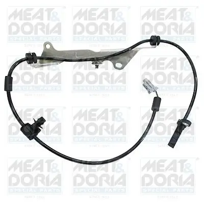 Sensor, Raddrehzahl Hinterachse links MEAT & DORIA 901119