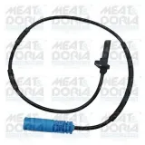 Sensor, Raddrehzahl Vorderachse rechts Vorderachse links MEAT & DORIA 901122