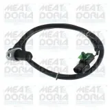 Sensor, Raddrehzahl Hinterachse links MEAT & DORIA 901123