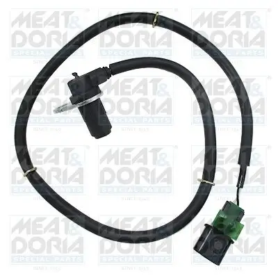 Sensor, Raddrehzahl Hinterachse rechts MEAT & DORIA 901124