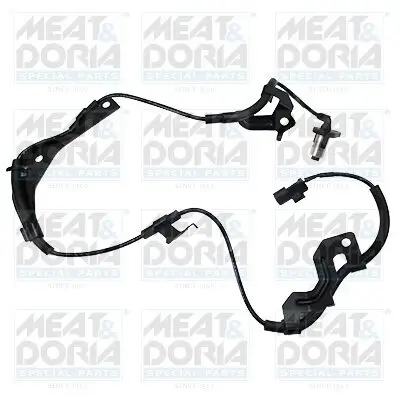 Sensor, Raddrehzahl Vorderachse links MEAT & DORIA 901125