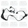 Sensor, Raddrehzahl Vorderachse rechts MEAT & DORIA 901126