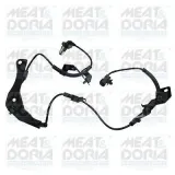 Sensor, Raddrehzahl Vorderachse rechts MEAT & DORIA 901126