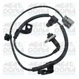Sensor, Raddrehzahl Hinterachse rechts MEAT & DORIA 901128