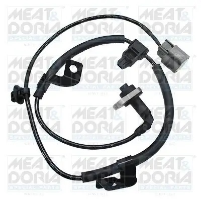 Sensor, Raddrehzahl Hinterachse rechts MEAT & DORIA 901128 Bild Sensor, Raddrehzahl Hinterachse rechts MEAT & DORIA 901128