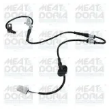 Sensor, Raddrehzahl Vorderachse rechts MEAT & DORIA 901131