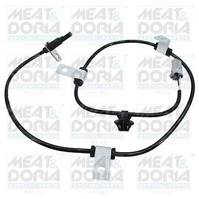 Sensor, Raddrehzahl Hinterachse links MEAT & DORIA 901132