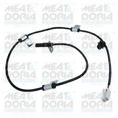 Sensor, Raddrehzahl Hinterachse rechts MEAT & DORIA 901133