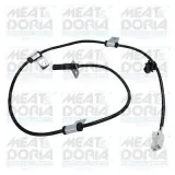 Sensor, Raddrehzahl Hinterachse rechts MEAT & DORIA 901133