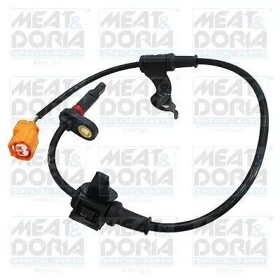 Sensor, Raddrehzahl Hinterachse links MEAT & DORIA 901142