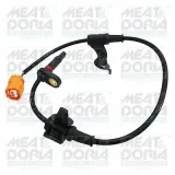 Sensor, Raddrehzahl Hinterachse links MEAT & DORIA 901142