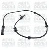 Sensor, Raddrehzahl Hinterachse rechts Hinterachse links MEAT & DORIA 901149