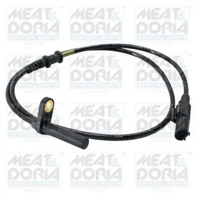 Sensor, Raddrehzahl Vorderachse rechts Vorderachse links MEAT & DORIA 901155