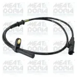 Sensor, Raddrehzahl MEAT & DORIA 901155