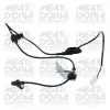 Sensor, Raddrehzahl Hinterachse rechts Hinterachse links MEAT & DORIA 901164