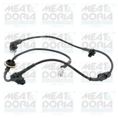 Sensor, Raddrehzahl Hinterachse rechts MEAT & DORIA 901166