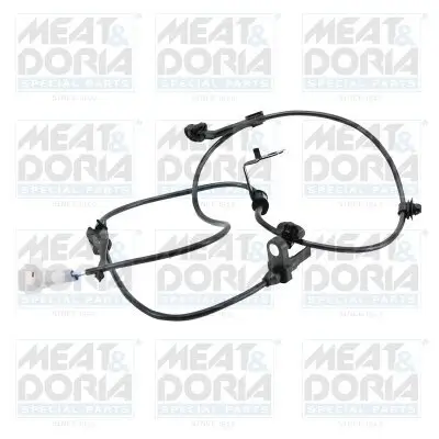 Sensor, Raddrehzahl Vorderachse links MEAT & DORIA 901172