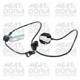 Sensor, Raddrehzahl Hinterachse rechts Hinterachse links MEAT & DORIA 901176