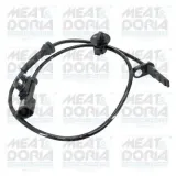 Sensor, Raddrehzahl Hinterachse rechts Hinterachse links MEAT & DORIA 901183