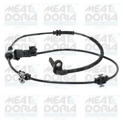 Sensor, Raddrehzahl MEAT & DORIA 901185