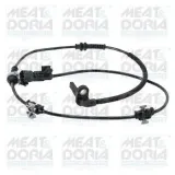 Sensor, Raddrehzahl MEAT & DORIA 901185