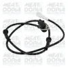 Sensor, Raddrehzahl Vorderachse rechts Vorderachse links MEAT & DORIA 901188