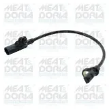 Sensor, Raddrehzahl Hinterachse rechts Hinterachse links MEAT & DORIA 901205