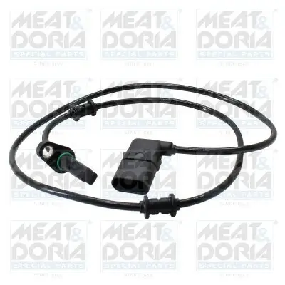 Sensor, Raddrehzahl Hinterachse rechts Hinterachse links MEAT & DORIA 901213 Bild Sensor, Raddrehzahl Hinterachse rechts Hinterachse links MEAT & DORIA 901213