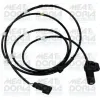 Sensor, Raddrehzahl Hinterachse rechts MEAT & DORIA 90122