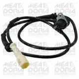 Sensor, Raddrehzahl Hinterachse rechts MEAT & DORIA 901241