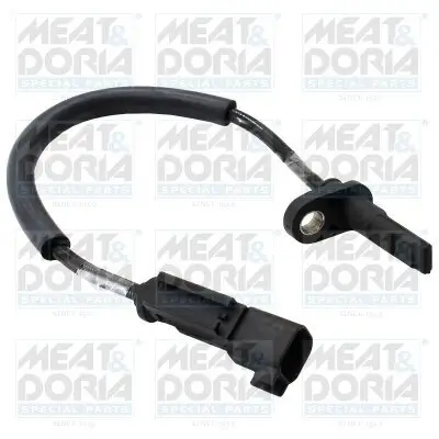 Sensor, Raddrehzahl Vorderachse MEAT & DORIA 901251